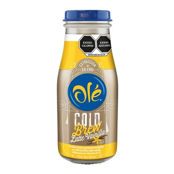 Café Olé cold brew latte vainilla 281 ml