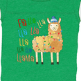 thumbnail image 4 of Inktastic Cute Christmas Fa Lla Llama Boys or Girls Baby Bodysuit, 4 of 5