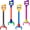 Multicolor, variant on NCQ 4 Pcs Interactive Grabber Claw Robot Arm Pack Reacher Pickup Tool and Hand Eye Coordination Play, 18 Inch (Multicolor)