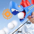 thumbnail image 4 of ziyahi Shark Snowball Launcher For Action-Packed Snowball Fights Designed For Children Blue, 4 of 6