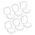 thumbnail image 4 of Caja compacta perfecl para organizar joyas con tapa y bisagras 2 piezas, 4 of 8