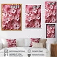 thumbnail image 4 of Designart "Cherry Orchard in Bloom III" Floral Framed Wall Art - Traditional Pink Cherry Entryway Framed Wall Art, 4 of 6