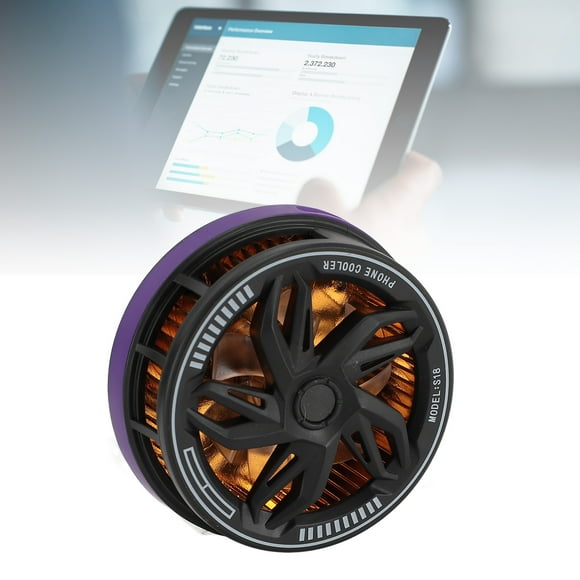 Enfriador De Teléfono, Ventilador De Refrigerante De Radiador De Teléfono Celular De Adsorción Magnética De 15 W De Bajo Consumo Para Teléfonos Inteligentes Y Tabletas,