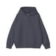 thumbnail image 1 of pstuiky mangas largas para hombre, Blusa informal con capucha y manga larga para hombre, color liso, con bolsillo Tops casuales para hombres m, 1 of 2