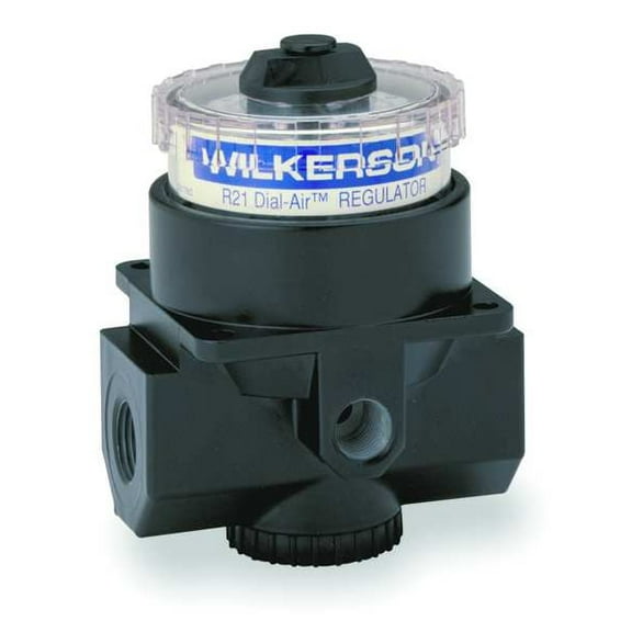 Wilkerson Air Regulator,1/2 In NPT,195 cfm,300 psi R21-04-000