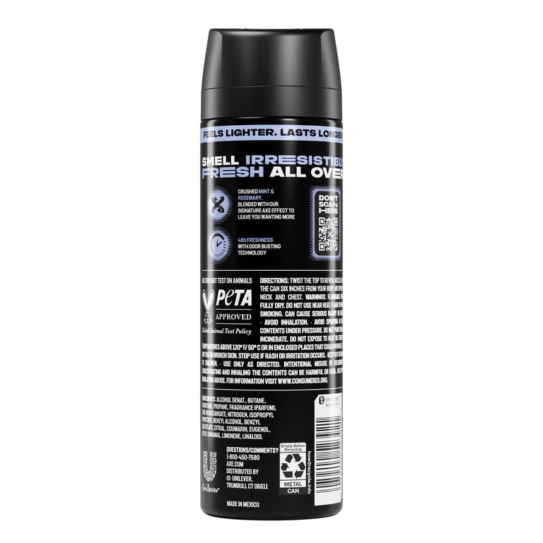 AXE Phoenix Body Spray Aluminum Free, 3.9 oz photo 7