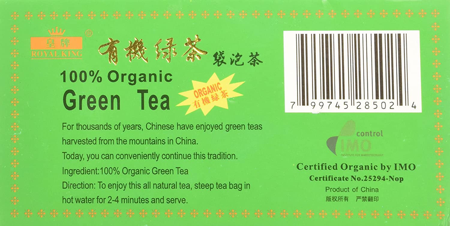 English Tea Shop Green Tea Pomegranate Fairtrade  Organic 20 Sachet Tea  Bags  Walmartcom