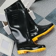 thumbnail image 5 of CBD Men's Basic Black Rain Boot, 5 of 5