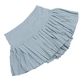 thumbnail image 3 of Falda De Tenis Elástica Plisado Plisado Con Bolsillos Para Mujeres Adecuadas Varias Escenas Azules Claros, 3 of 7