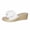 White, variant on Summer Women's Wedges Shoes Fashionable Casual Summer Bow Thick Sole Outdoor Wedge