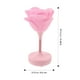 thumbnail image 4 of Lámpara de noche táctil con forma de rosa 3D, recargable por USB, 3 modos de intensidad regulable, decorativa y romántica (rosa), 4 of 8