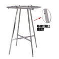 thumbnail image 2 of Econoco's 36 inch diameter Chrome Round Hangrail Rack for Garment Display and Storage, 2 of 6