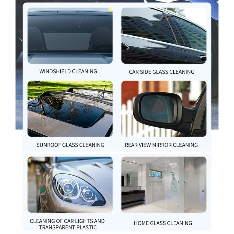 Car Glass Oil Film Cleaner, Glass Film Removal Cream,Popular Car Oil Film  Cleaning Emulsion, Windshield Oil Film Stain Removal, Wiper Oil Film  Cleaning Agent 150ml 