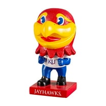 Kansas Jayhawks Lil Big Head Mascot Garden Statue