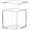White, variant on YoeXGDS 1PC Small Clear Plastic Storage Box, 2.5inch Clear Plastic Boxes, Small Acrylic Box with Lid, Square Cube Storage Containers, Plastic Storage Box for Birthday Party Candyand Small Jewelry