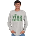 thumbnail image 5 of Yinz Irish Funny St Patrick's Day Long Sleeve TShirt Men Women Brisco Brands M, 5 of 6