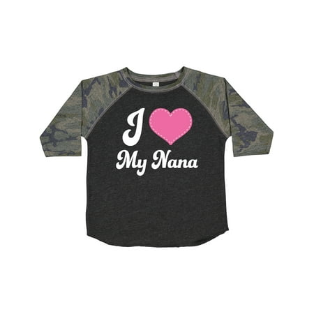 

Inktastic I Love My Nana Gift Toddler Boy or Toddler Girl T-Shirt