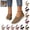 Camel, variant on Orthopedic Shoes for Women Summer Walking Slip on Non Slip Arch Support Sneakers Dressy Breathable Mesh Closed Toe Shoes (Black)
