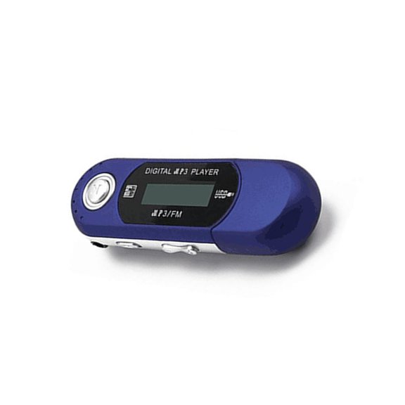 Seitruly Mini reproductor de MP3 2 en 1, unidad Flash pequeña con sonido sin pérdidas, reproductor de música LCD con conector de Audio de 3,5mm, Type5 NO5