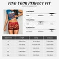 thumbnail image 5 of Balery Happy New Year2 Printed Workout Shorts for Women Seamless Scrunch Short Gym Yoga Running Sport Active Exercise Fitness Shorts-Small, 5 of 8