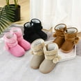 thumbnail image 4 of Warm Fur Lined Boots Winter Non Slip Snow Boots Outdoor Shoes, 4 of 10