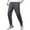 Grey, variant on MIXUE Mens Cargo Pants Solid Color Winter Lined Jogger Cold Weather Warmth Thickened Running Jogger Drawstring Sweatpants for Men Daily-Wear,Black,XXXL