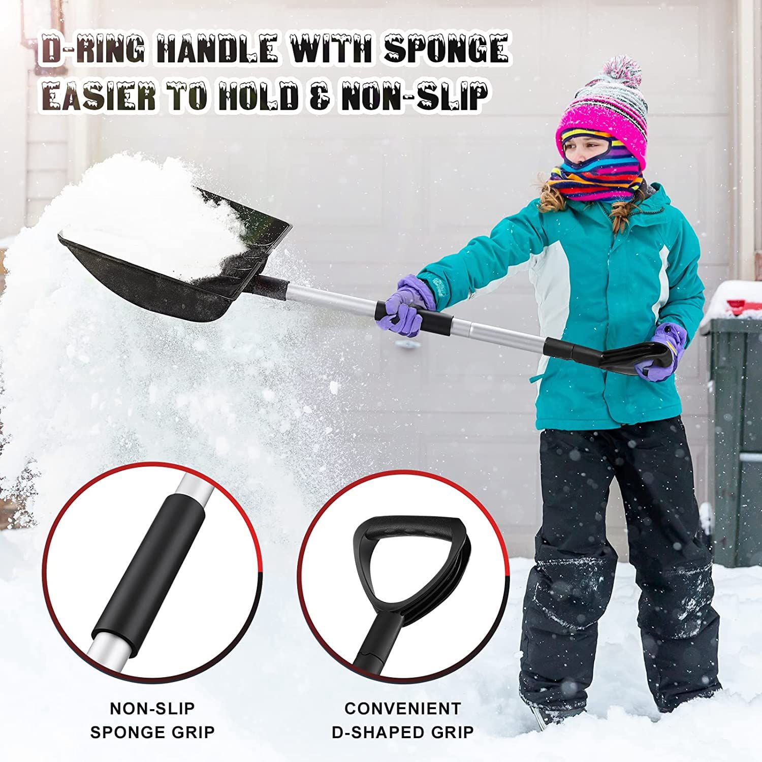 Portable snow shovel discount