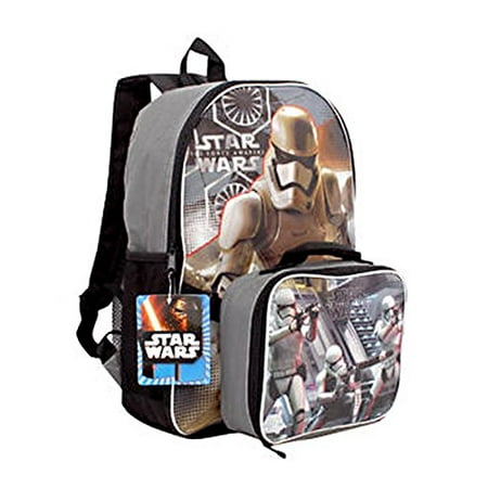 wars star lunch awakens force backpack detachable inch kit