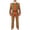 Multicolor, variant on Men 4-Piece Set Geometric Print Shirt with Matching Pants, Collar and Belt Dress Up Outfit for Men