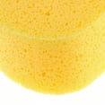 thumbnail image 2 of Unique Bargains 2 Pcs Durable Practical Car Wash Sponge Bone Shaped Block Yellow, 2 of 2