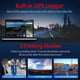 thumbnail image 3 of VIOFO A129 Pro Duo 4K Dual Dash Cam 3840 x 2160P Ultra HD 4K frontal y 1080P cámara trasera WiFi para coche, sensor de 8 MP, GPS, modo de estacionamiento con búfer, sensor G, detección de movimiento,, 3 of 5