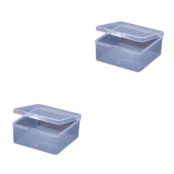 Cateissary Cajas de plástico Útiles Estuche resistente para artículos diversos Multipropósito Útil Reparable Simple Fácil de usar Contenedor A88 2piezas