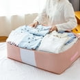 thumbnail image 4 of Quilt Storage Bags Dustproof Foldable Non Woven Fabric Breathable Thicken Clothes Organizer for Home, 4 of 8