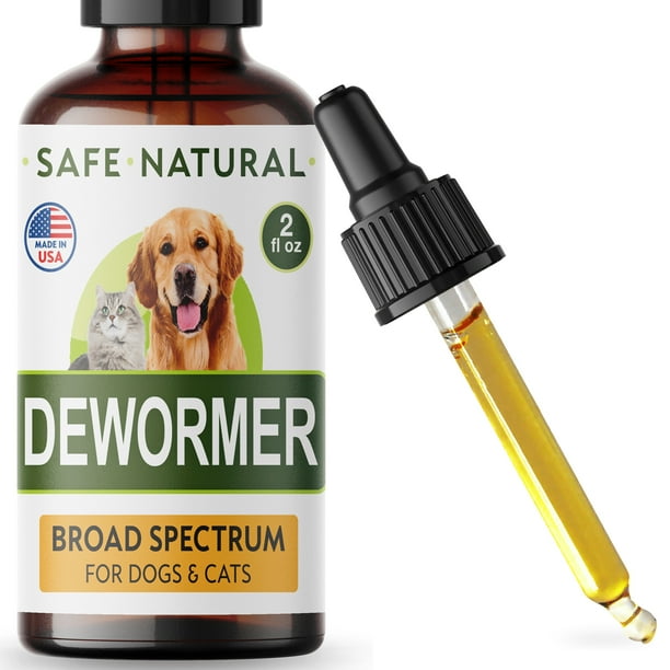 Dewormer for Dogs and Cats - Made in USA Broad Spectrum Worm ...