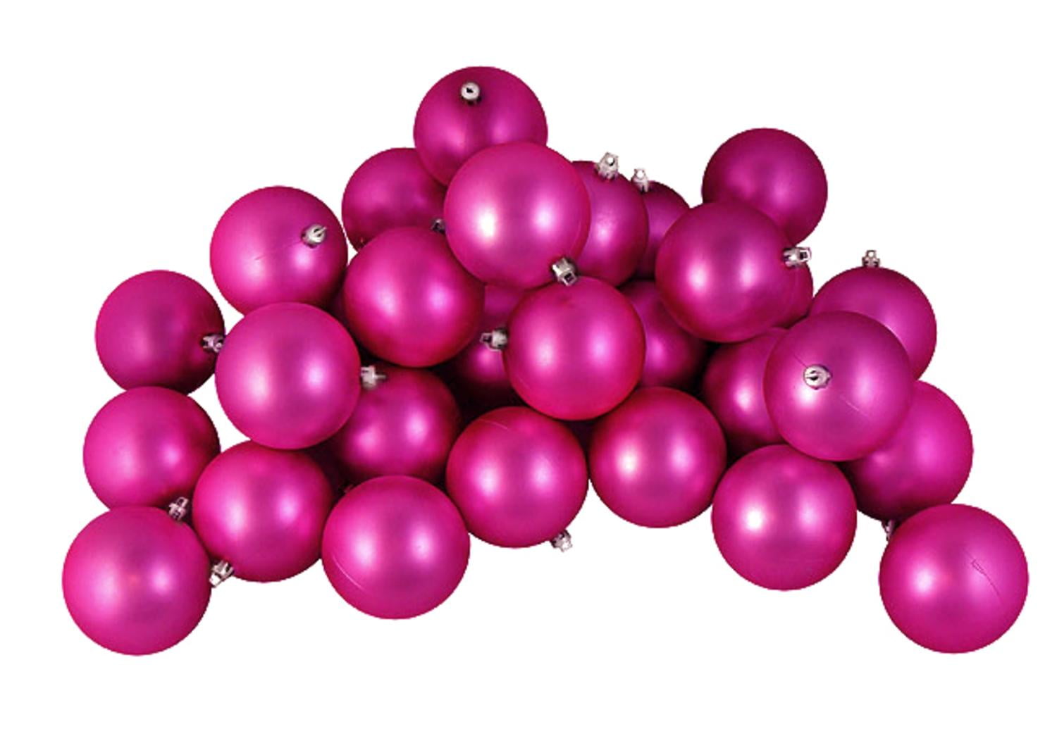 Small Pink Christmas Ornaments 