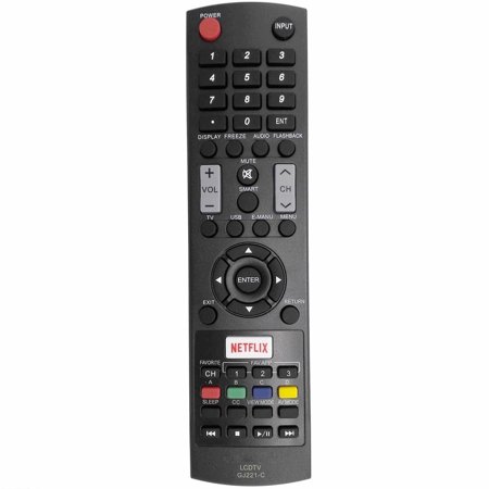 New LED TV Remote Control GJ221-C for Sharp LC-40LE653U LC-65LE654U LC-32LE653U