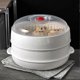 thumbnail image 4 of Microwave Oven-Steamer with Lid Tray - Non-BPA, Food-Grade Safe Container for Quick Meals, Family Dinner & Health Cooking, 4 of 5