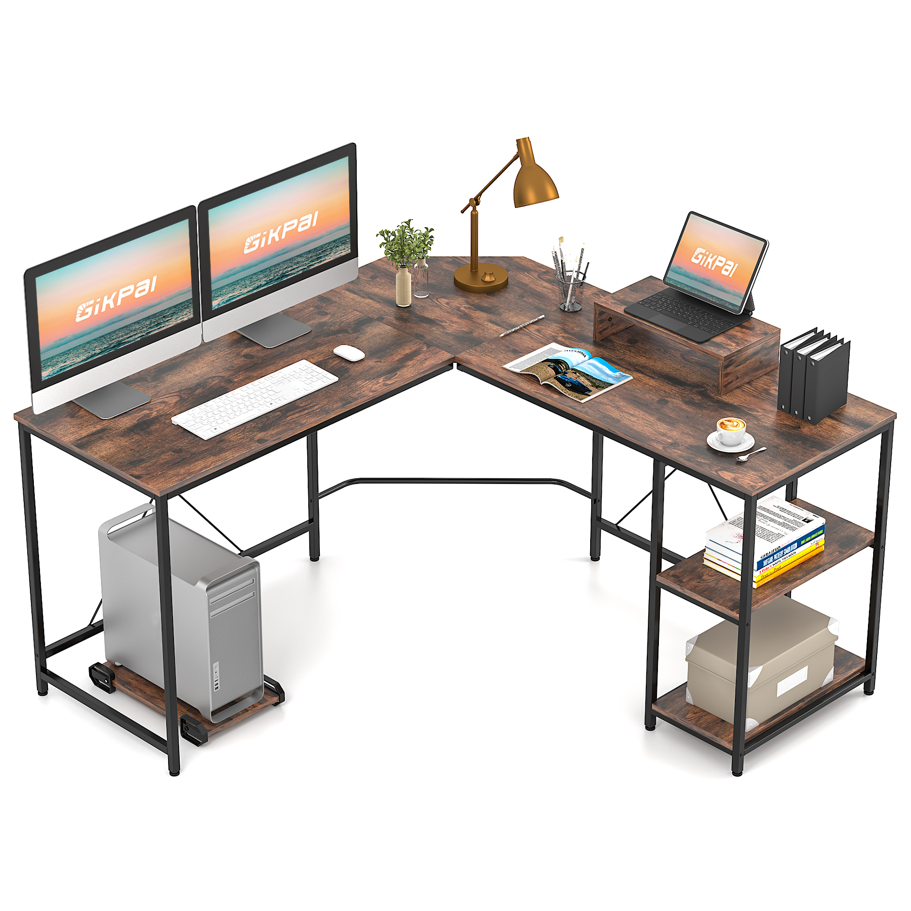 GIKPAL 55 LShaped Gaming Computer Desk, Study Table Nepal Ubuy