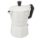 thumbnail image 4 of Stovetop Moka Pot Cafetera italiana hecha a mano Aleación de aluminio Accesorios de cocina DIY Blanco 150 ml, 4 of 10