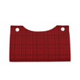 thumbnail image 2 of Kdxio Red Black Houndstooth Print Tissue Box Cover,Modern PU Leather Rectangular Tissue Box Holder for Bathroom Living Room Bedroom Office Desk Car Home, 2 of 9