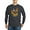 Charcoal, variant on CafePress - California Quail & Golden Poppy - Long Sleeve Dark T-Shirt
