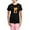 With Pink Camo Pant, variant on CafePress - Luckycat3 Women's Dark Pajamas - Women's Short Sleeve Print T-Shirt and Pants Dark Cotton Pajama Set