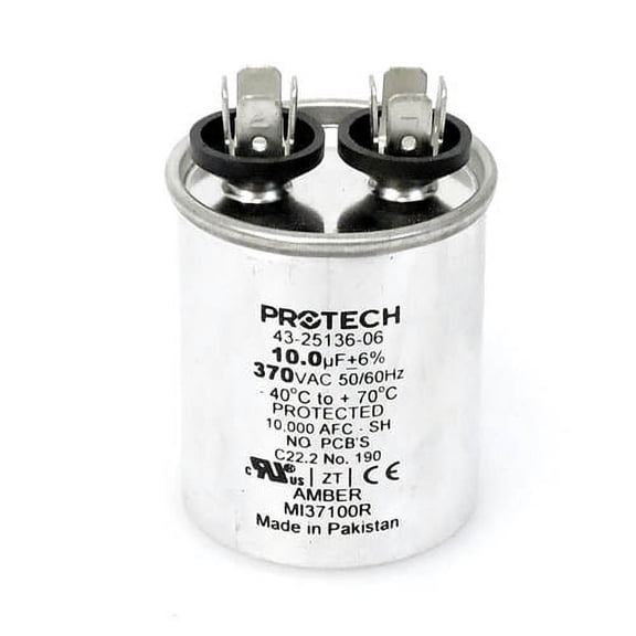 43-101666-55 - OEM Rheem Upgraded Replacement Capacitor 10 uf 370