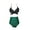d-black, variant on 2Pcs Mommy and Me Matching Family Swimsuit Ruffle Women Swimwear Kids Children Toddler Bikini Bathing Suit Beachwear Sets