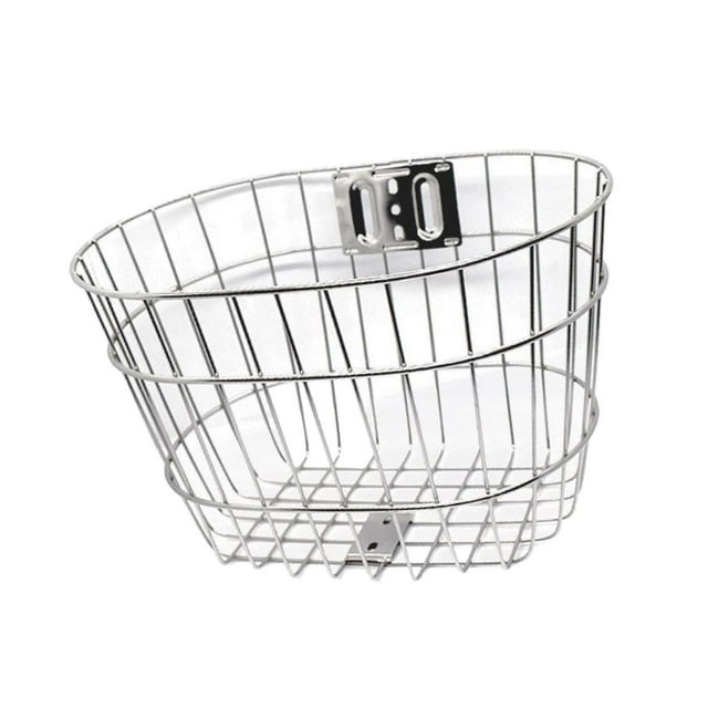 koolsoo Bike Basket Front Mounted Lightweight Large Capacity Electric Basket A