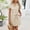 c01Beige, variant on LNWUY Women's Satin Belted Shirt Dress Knee Length, Short Sleeve, Button-Down - Casual Style for Everyday Wear Black XL