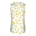 thumbnail image 6 of Njoeus Womens Tank Tops Summer T Shirts Floral / Printed Pleated Sleeveless Tunic Blouse Shirt Casual Loose Flare Tank Top S-XXL, 6 of 7
