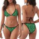 thumbnail image 3 of Disketp Tennis Rackets and Balls para Bañador de Dos Piezas para Mujer, Bikini Sexy Halter String, Conjunto de Bikini en Triángulo, 3 of 6