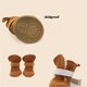 thumbnail image 3 of ZHAOCHENG pares de zapatos cálidos de invierno para perros, calcetines, botas, botas de nieve, perros pequeños, medianos y grandes, botas antideslizantes para nieve y lluvia, correa de 3 tamaños, 3 of 5