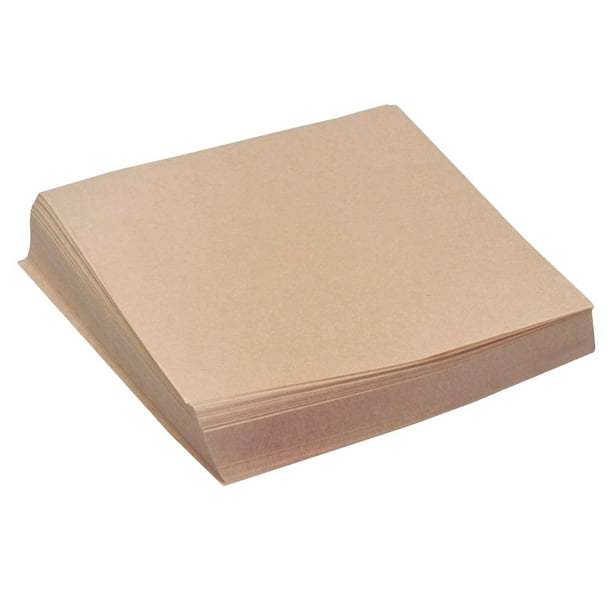 200 Uds hojas de papel pergamino para hornear bandejas antiadherentes para hornear revestimientos para galletas pan carne Pizza